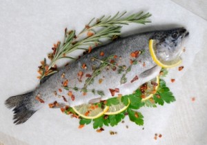 Fresh Trout With Lemon And Spices_by Apolonia
